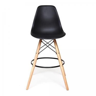 Стул барный Cindy Bar Chair mod. 80 / 1 шт. в упаковке дерево бук/металл/пластик, 46х55х106 см, черный
