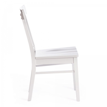 Стул Retro / 1 шт. в упаковке дерево гевея, МДФ, 44,3 x 55 x 89 x SH45см, Белый White