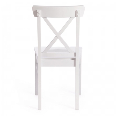 Стул Retro / 1 шт. в упаковке дерево гевея, МДФ, 44,3 x 55 x 89 x SH45см, Белый White