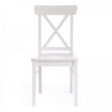Стул Retro / 1 шт. в упаковке дерево гевея, МДФ, 44,3 x 55 x 89 x SH45см, Белый White