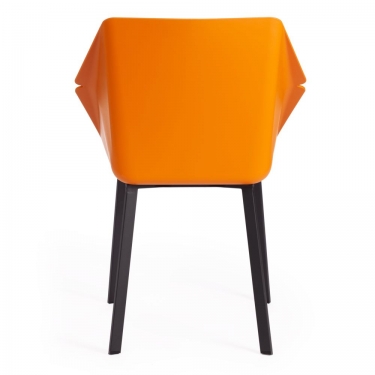 Стул DORO mod. 8088 / 1 шт. в упаковке пластик/металл/ткань , 61,5 х 55 х 46 х 89 см , Orange Оранжевый 90988 / Grey Серый 1509