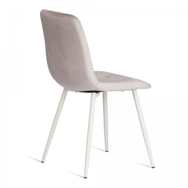 Стул Tetchair CHILLY mod. 7094-1 вельвет/металл, 44,5х52,5х86 см, pink розовый HLR39 / натуральный