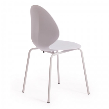 Стул EBAY mod 03 / 1 шт. в упаковке металл/пластик, 52x46x83.5, белый