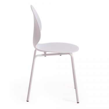 Стул EBAY mod 03 / 1 шт. в упаковке металл/пластик, 52x46x83.5, белый