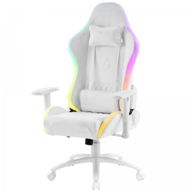 Кресло геймерское Frost Rgb White