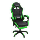Кресло 892-1 цвет черный/зеленый с массажем 892-1-black-green-mass