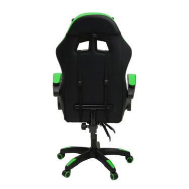Кресло 892-1 цвет черный/зеленый с массажем 892-1-black-green-mass