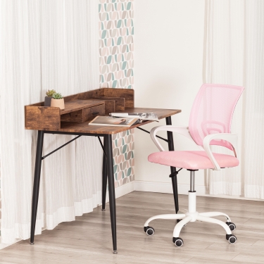 Кресло офисное Tetchair BM-520M ткань, розовый