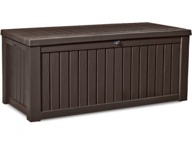 Сундук классический KETER ROCKWOOD STORAGE BOX 570 L Коричневый/Крем