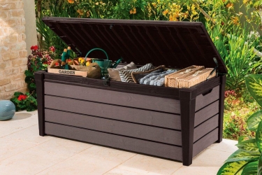 Сундук классический KETER BRUSHWOOD STORAGE BOX 455 L Коричневый-графит