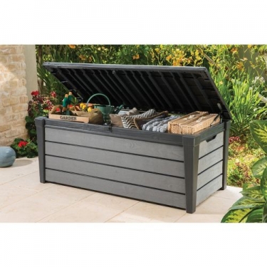 Сундук классический KETER BRUSHWOOD STORAGE BOX 455 L Антрацит-cерый