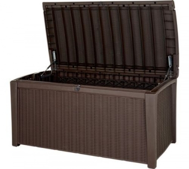 Сундук классический KETER BORNEO STORAGE BOX 416 L КоричневыйГрафит