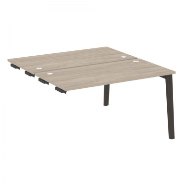 Стол-приставка двойной к опорным элементам Рива ONIX WOOD OW.D.SPR-3.7 Тиквуд Светлый/Темный