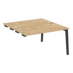 Стол-приставка двойной к опорным элементам Рива ONIX WOOD OW.D.SPR-3.7 Тиквуд Светлый/Темный