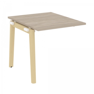 Проходной наборный элемент переговорного стола Рива ONIX WOOD OW.NPRG-0 Дуб Аттик/Светлый