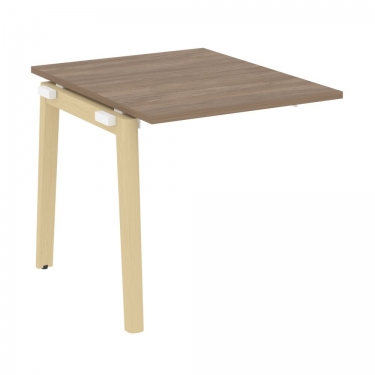 Проходной наборный элемент переговорного стола Рива ONIX WOOD OW.NPRG-0 Тиквуд Темный/Светлый