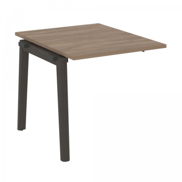 Проходной наборный элемент переговорного стола Рива ONIX WOOD OW.NPRG-0 Тиквуд Темный/Темный