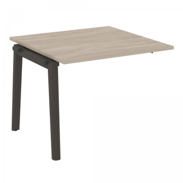 Проходной наборный элемент переговорного стола Рива ONIX WOOD OW.NPRG-1 Дуб Аттик/Темный