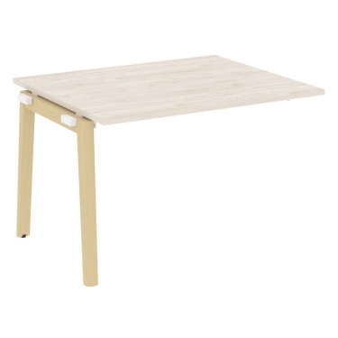 Проходной наборный элемент переговорного стола Рива ONIX WOOD OW.NPRG-2 Денвер Светлый/Светлый