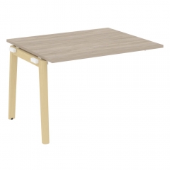 Проходной наборный элемент переговорного стола Рива ONIX WOOD OW.NPRG-2 Тиквуд Светлый/Светлый