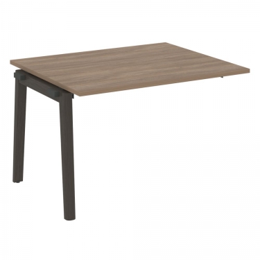 Проходной наборный элемент переговорного стола Рива ONIX WOOD OW.NPRG-2 Дуб Аризона/Темный