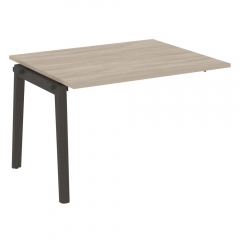 Проходной наборный элемент переговорного стола Рива ONIX WOOD OW.NPRG-2 Дуб Аттик/Темный