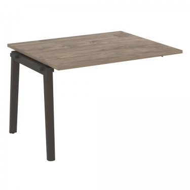 Проходной наборный элемент переговорного стола Рива ONIX WOOD OW.NPRG-2 Тиквуд Темный/Темный