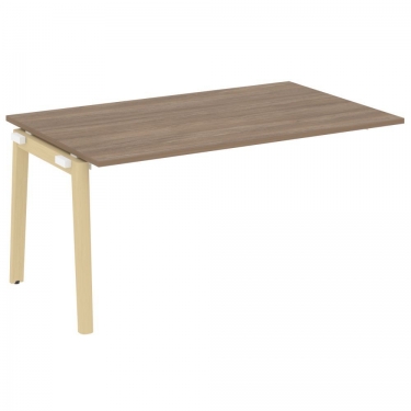 Проходной наборный элемент переговорного стола Рива ONIX WOOD OW.NPRG-4 Дуб Аризона/Светлый