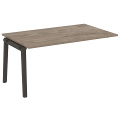 Проходной наборный элемент переговорного стола Рива ONIX WOOD OW.NPRG-4 Тиквуд Темный/Темный