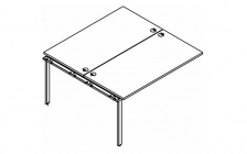 Приставка к рабочей станции Skyland XTEN GLOSS XIGWST 1214 Дуб Сонома