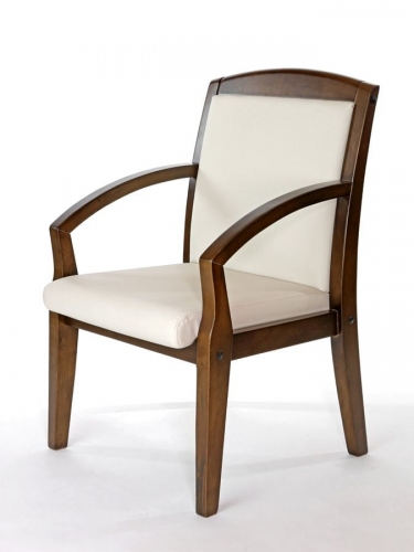 SENATOR Кресло, 4 опоры R Senator Ivory 22042 walnut