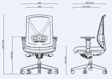 Кресло MIRO-3C NYLON VERSION