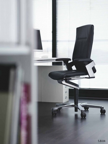On Кресло для сотрудников 175/7 fiberflex 35/99, 3D armrests, polished base aluminium