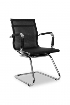 Кресло для посетителей College CLG-619 MXH-C Black
