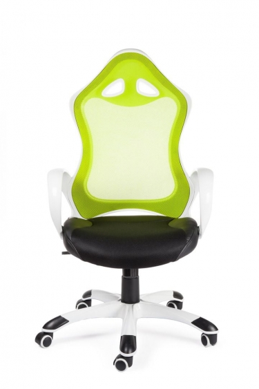 Кресло офисное Тесла CX0398H01 White green
