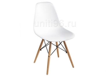 Стул деревянный  Eames PC-015 White