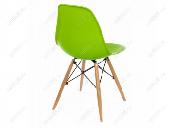 Стул деревянный  Eames PC-015 Green