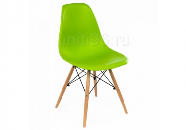 Стул деревянный  Eames PC-015 Green