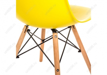 Стул деревянный  Eames PC-015 Yellow