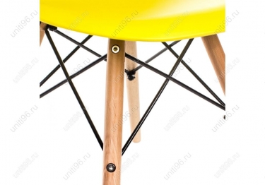 Стул деревянный  Eames PC-015 Yellow
