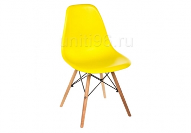 Стул деревянный  Eames PC-015 Yellow