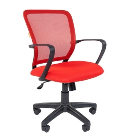Кресло для оператора Chairman 698 black TW Красное