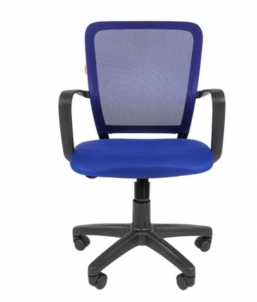 Кресло для оператора Chairman 698 black TW Синее