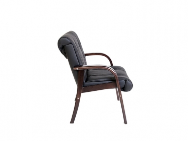 Кресло для посетителей POINTEX Paris D PRS5240021 Черное