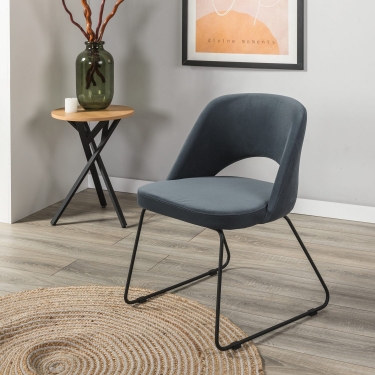 Кресло R-home Lars Diag grey/Линк