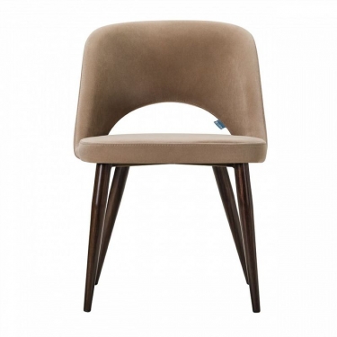 Стул R-home Lars Diag beige/т.орех