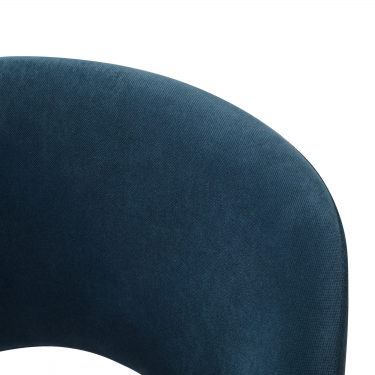 Стул R-home Lars Diag blue/т.орех