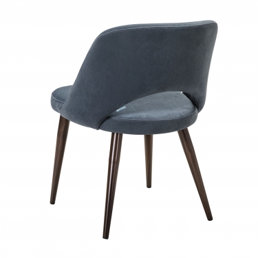 Стул R-home Lars Diag grey/т.орех