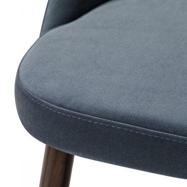 Стул R-home Lars Diag grey/т.орех