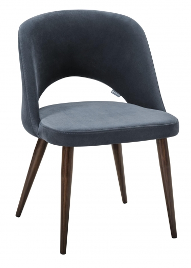 Стул R-home Lars Diag grey/т.орех